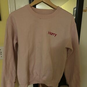 Harry Styles Embroidered Crewneck